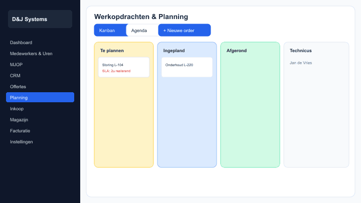 Planning & Dispatch